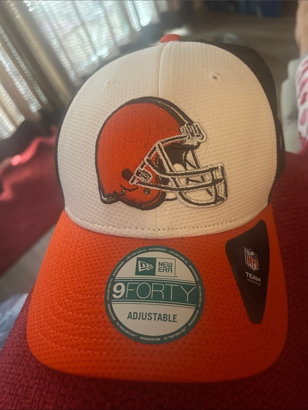 Hat with Cleveland Brown logo